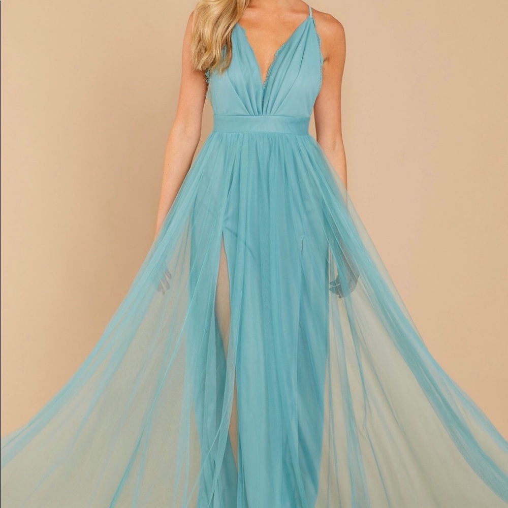 Red Dress Boutique Mint Maxi Dress